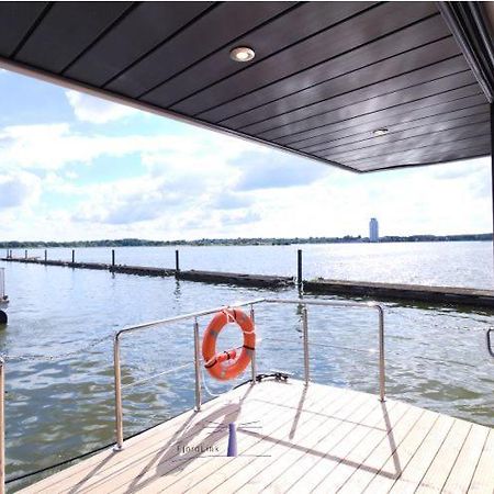 Hausboot Fjord Aries Mit Dachterrasse In Schleswig Hotel Buitenkant foto